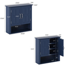 Load image into Gallery viewer, Multi Functional Wall Mounted Cabinet With Adjustable Shelves For Bathroom