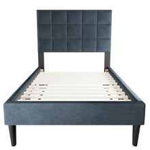 Load image into Gallery viewer, Modern Bed With Adjustable Headboard