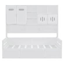 Load image into Gallery viewer, Daybed With All-In-One Cabinet And Shelf