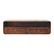 Load image into Gallery viewer, Floating Open Console - Walnut