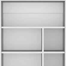Load image into Gallery viewer, Six Tier Bookcase - White