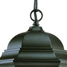 Load image into Gallery viewer, Three Light Wide Lantern Hanging Light - Matte Black