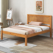 Load image into Gallery viewer, Platform Bed Frame With Headboard