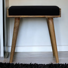 Load image into Gallery viewer, Tray Style Footstool - Black