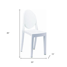 Load image into Gallery viewer, Upholstered Dining Side Chairs (Set of 4) - White