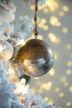 Load image into Gallery viewer, Christmas Ball Ornaments, Wood Decorative Hanging Ball Christmas Tree Ornaments For Holiday Party Decorations