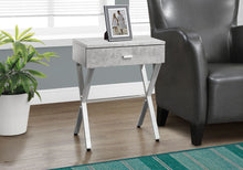 Load image into Gallery viewer, Accent Side X Table, Storage Drawer, Contemporary & Modern