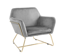 Load image into Gallery viewer, Keira - Accent Chair With Metal Base