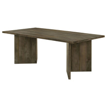 Load image into Gallery viewer, Roman - Rectangular Double V Leg Dining Table - Brown