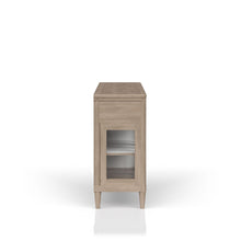 Load image into Gallery viewer, Power Ready - Buffet With Glass Cabinet Doors - Sand