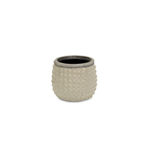 Load image into Gallery viewer, Dotted Round Pot Planter - Beige / Gray
