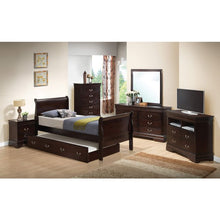 Load image into Gallery viewer, Elegant Trundle Bed With Timeless Charm