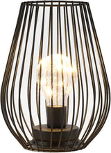 Load image into Gallery viewer, Pierced Novelty Desk Lamp With Novelty Shade (734232) - Black