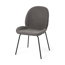 Load image into Gallery viewer, Upholstered Fabric Dining Room Side Chairs (Set of 2) - Gray