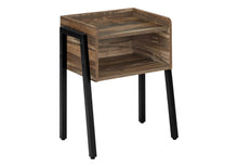 Load image into Gallery viewer, 23" End Table With Shelf - Black And Brown