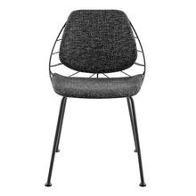 Load image into Gallery viewer, Upholstered Fabric Dining Chairs (Set of 2) - Black
