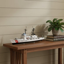 Load image into Gallery viewer, Hand Painted Model Boat (624375) - White

