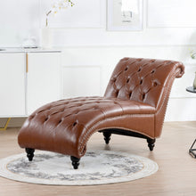 Load image into Gallery viewer, Tufted Armless Chaise Lounge
