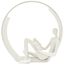 Load image into Gallery viewer, Man Tabletop Sculpture - White
