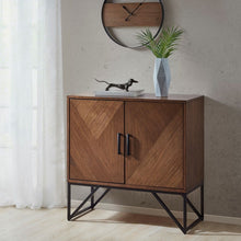 Load image into Gallery viewer, Krista - Accent Cabinet With Magnetic Doors - Brown
