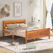 Load image into Gallery viewer, Platform Bed Frame Mattress Foundation Sleigh Bed With Headboard / Footboard / Wood Slat Suppor
