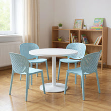Load image into Gallery viewer, Heavy Duty Plastic Juvenile Chairs (Set of 4) - Blue
