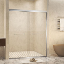 Load image into Gallery viewer, Double Sliding Shower Door With Explosion Proof Film
