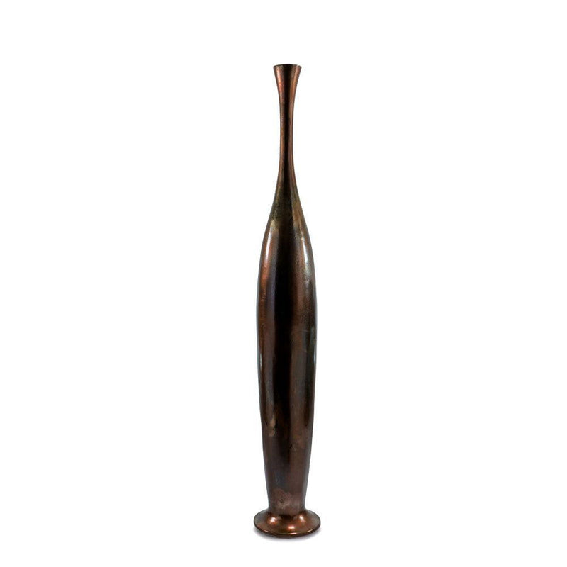 Floor Vase (628111) - Burnished Brown