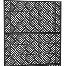 Load image into Gallery viewer, Three Panel Screen Room Divider (720162) - Black
