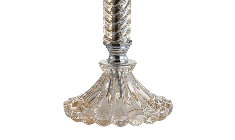 Urn Buffet Lamps With Globe Shades (Set of 2) - Champagne