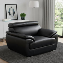 Load image into Gallery viewer, Captivating Leather Chair - Black
