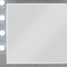 Load image into Gallery viewer, 36" Square Framed Mounted Dresser Mirror - Pearl Silver
