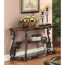 Load image into Gallery viewer, Gretta - Merlot 2 Shelf Sofa Console Table - Brown
