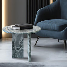 Load image into Gallery viewer, Luxury Coffee Table With Unique Veining, Unique Stone Design
