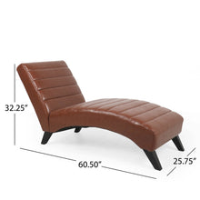Load image into Gallery viewer, Radiantique - Chaise Lounge With A Curvaceous Structure

