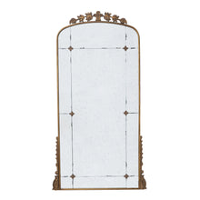 Load image into Gallery viewer, Lavish - Full Length Mirror, AntiqueMetal Floor Mirror For Living Room, Bedroom - Gold
