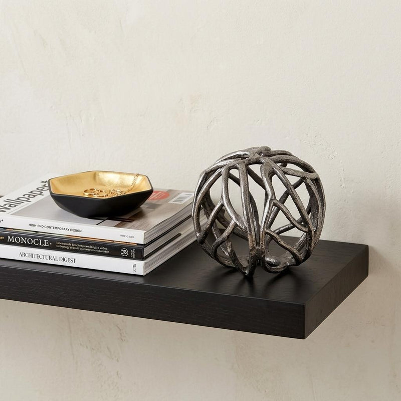 Petite Tree Branch Sculpture - Silver