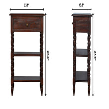 Load image into Gallery viewer, Turned Legs Side Table
