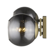Load image into Gallery viewer, Lunette 2-Light Aged Sconce - Brass
