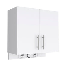 Load image into Gallery viewer, Wood Floating Double Door Bathroom Vanity (520582) - White
