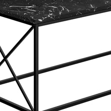 Load image into Gallery viewer, 41" Metal Coffee Table - Black

