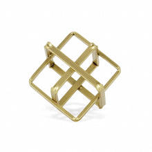 Load image into Gallery viewer, Abstract Hand Painted Sculpture (483264) - Gold
