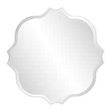 Load image into Gallery viewer, 36" Quatrefoil Unframed Accent Mirror - Pearl Silver
