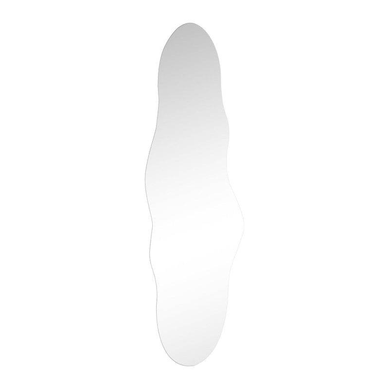 59" Abstract Frameless Accent Mirror - Clear