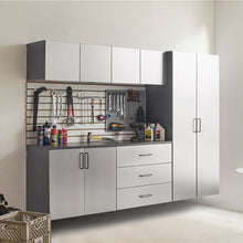 Load image into Gallery viewer, Astro Series - Garage Cabinet Set B With Soft Closing Drawers - Metallic Gray
