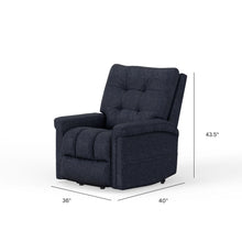 Load image into Gallery viewer, Velour - Power Lift Chair - Blue
