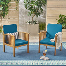 Load image into Gallery viewer, Casa - Acacia Club Chair Coastal Classic Outdoor Seating, Waterproof Fabric
