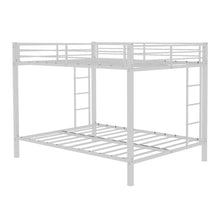 Load image into Gallery viewer, Bunk Bed For Kids, Convertible Frame With Ladders &amp; Guardrail
