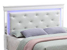 Load image into Gallery viewer, Bed With LED Light Accents Headboard
