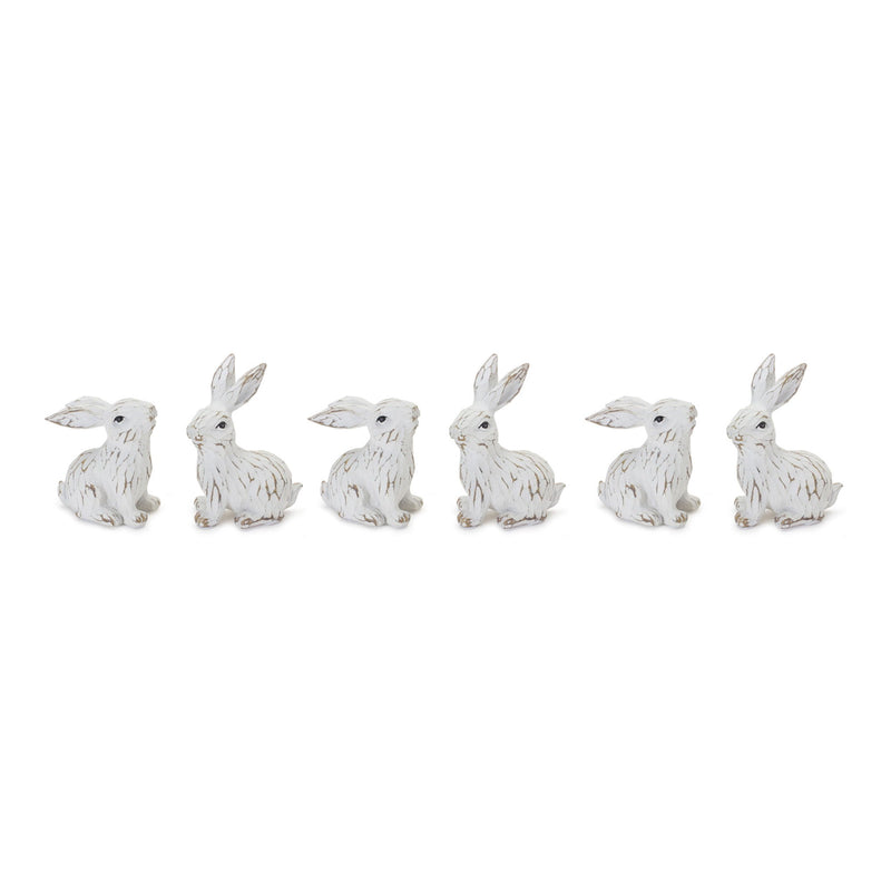 Figurine Tabletop Sculpture (Set of 6) - White